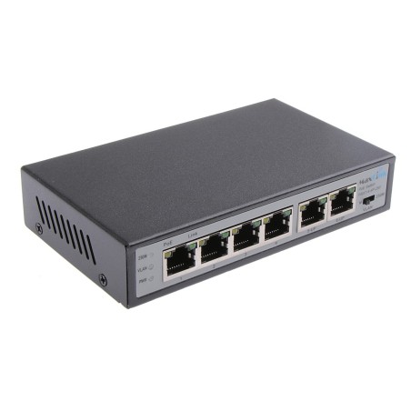 POE Switch MaxLink PSAT-6-4P-250